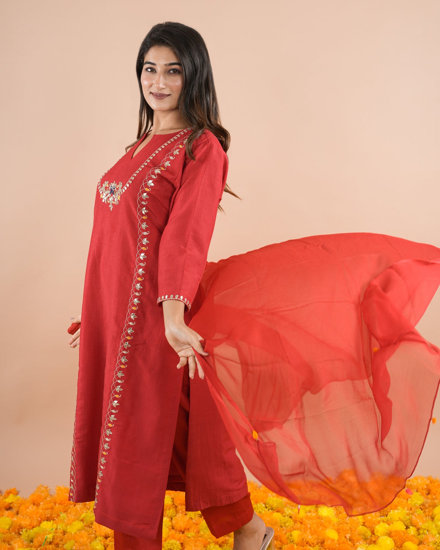 Gulbari Gotta Patti Suit