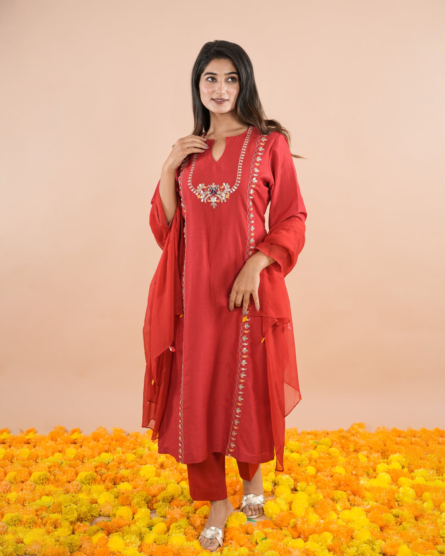 Gulbari Gotta Patti Suit