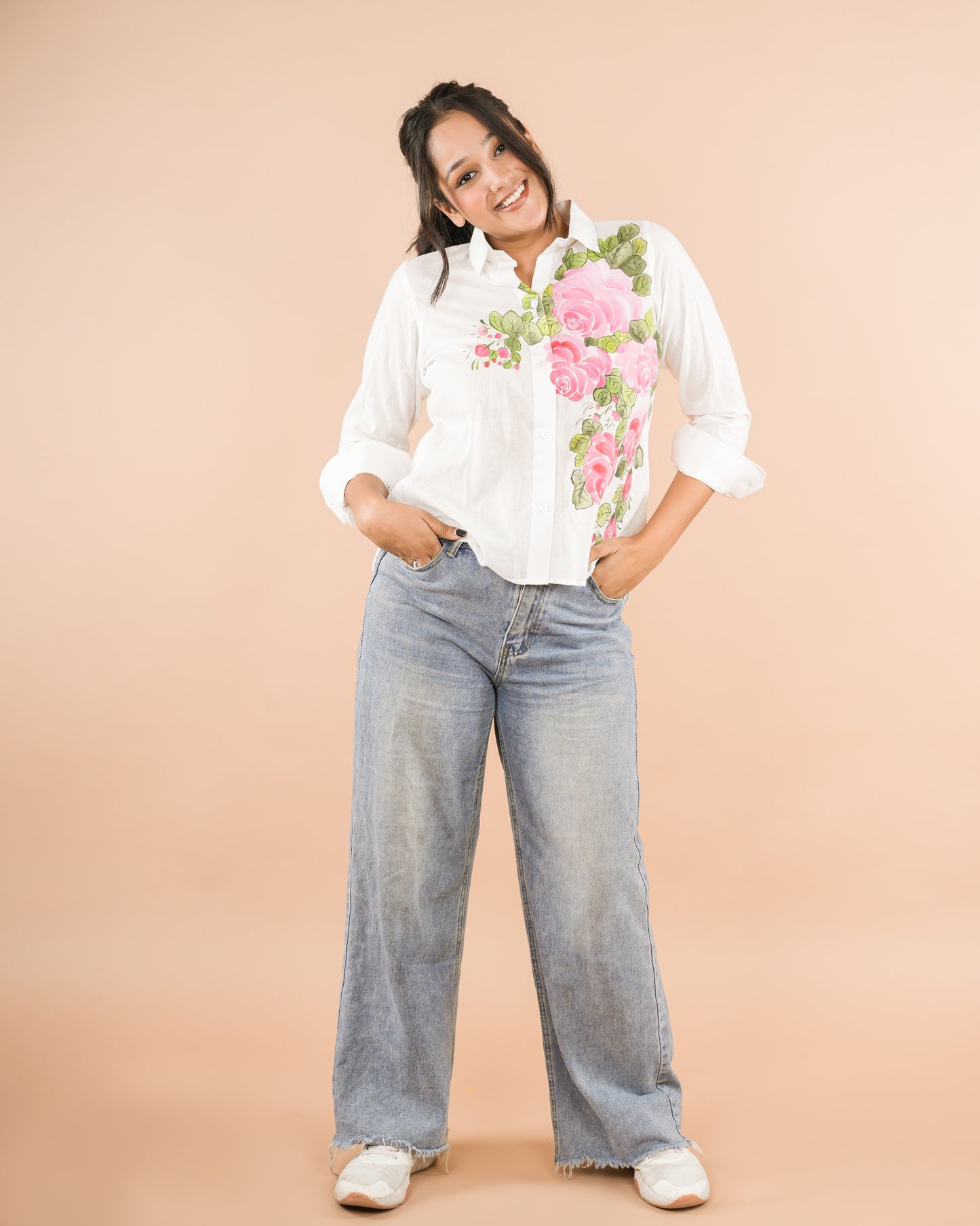 Gulabo Hand Painted Shirt