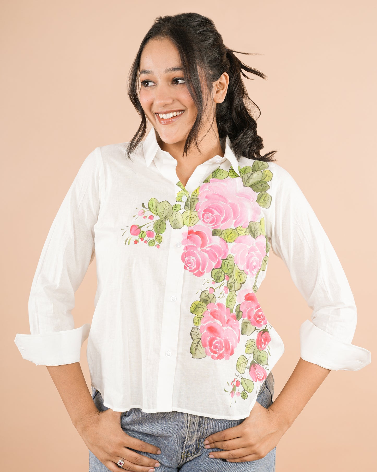 Gulabo Hand Painted Shirt