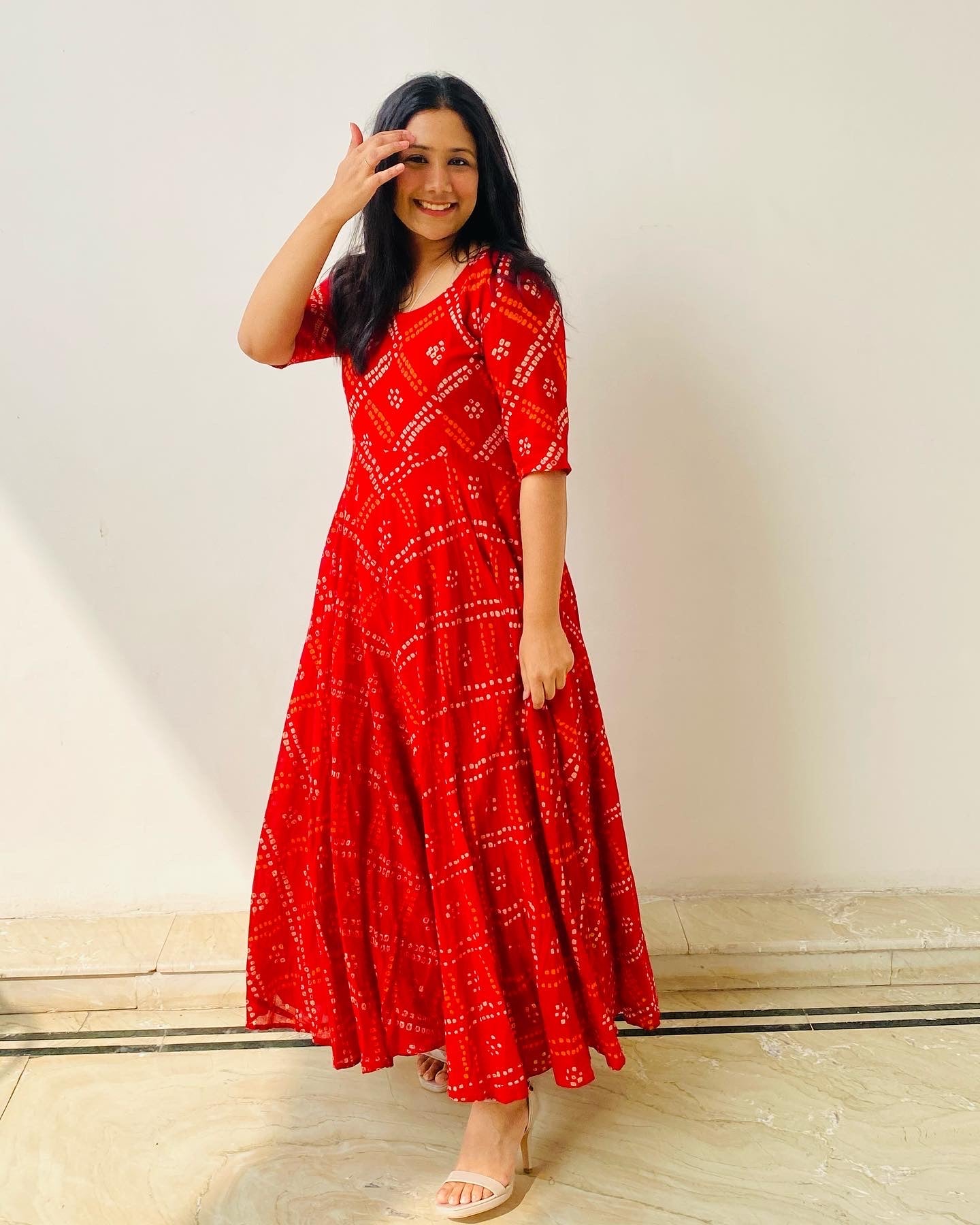 Mastani Bandhej Dress