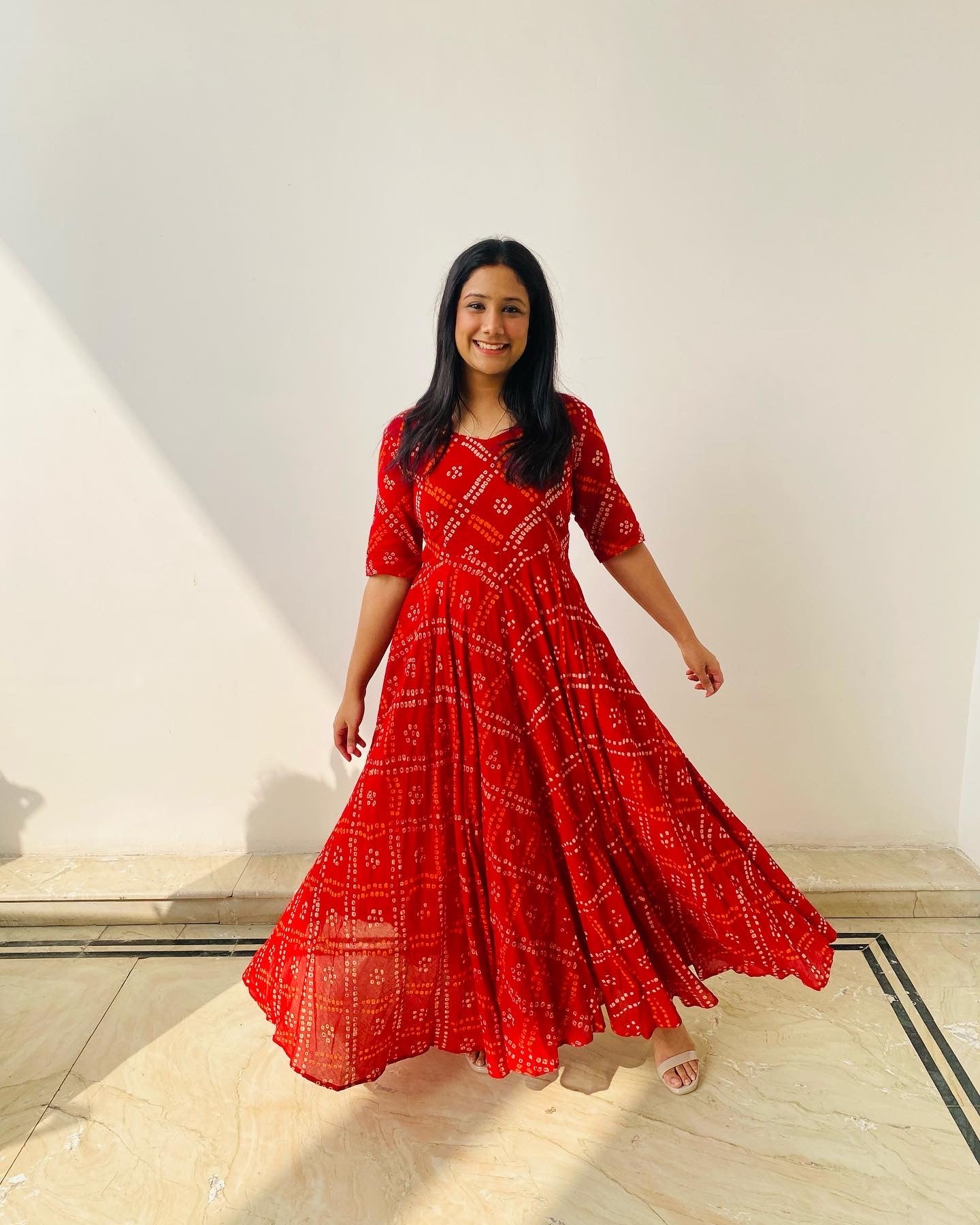 Mastani Bandhej Dress