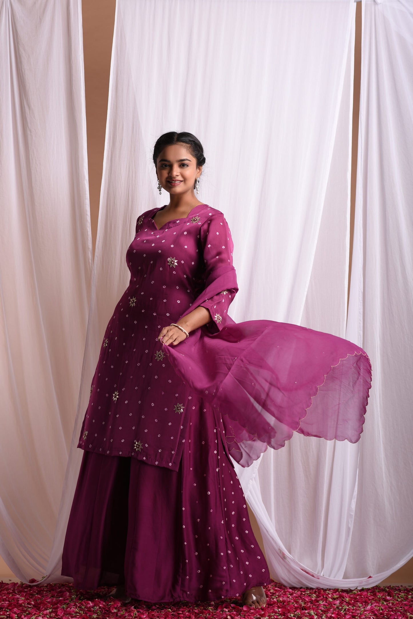 Paridhi Dhanak Sharara Set