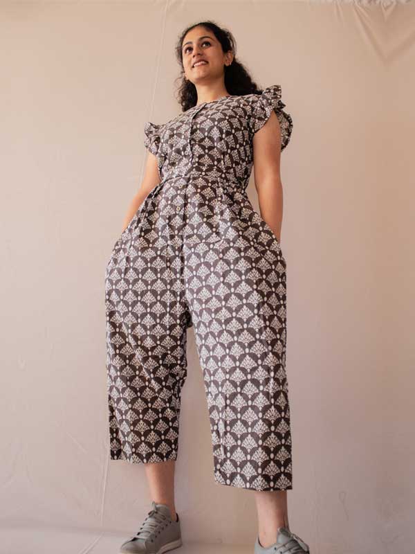 Grey Jumpsuit