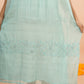 Sky Blue Halter Neck Dress
