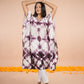 Purple Tye-Dye Kaftan