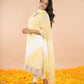 Yellow Tye-Dye Kurta