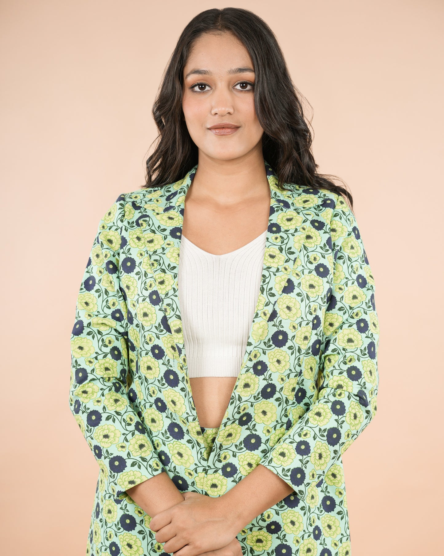 Green Blazer Set