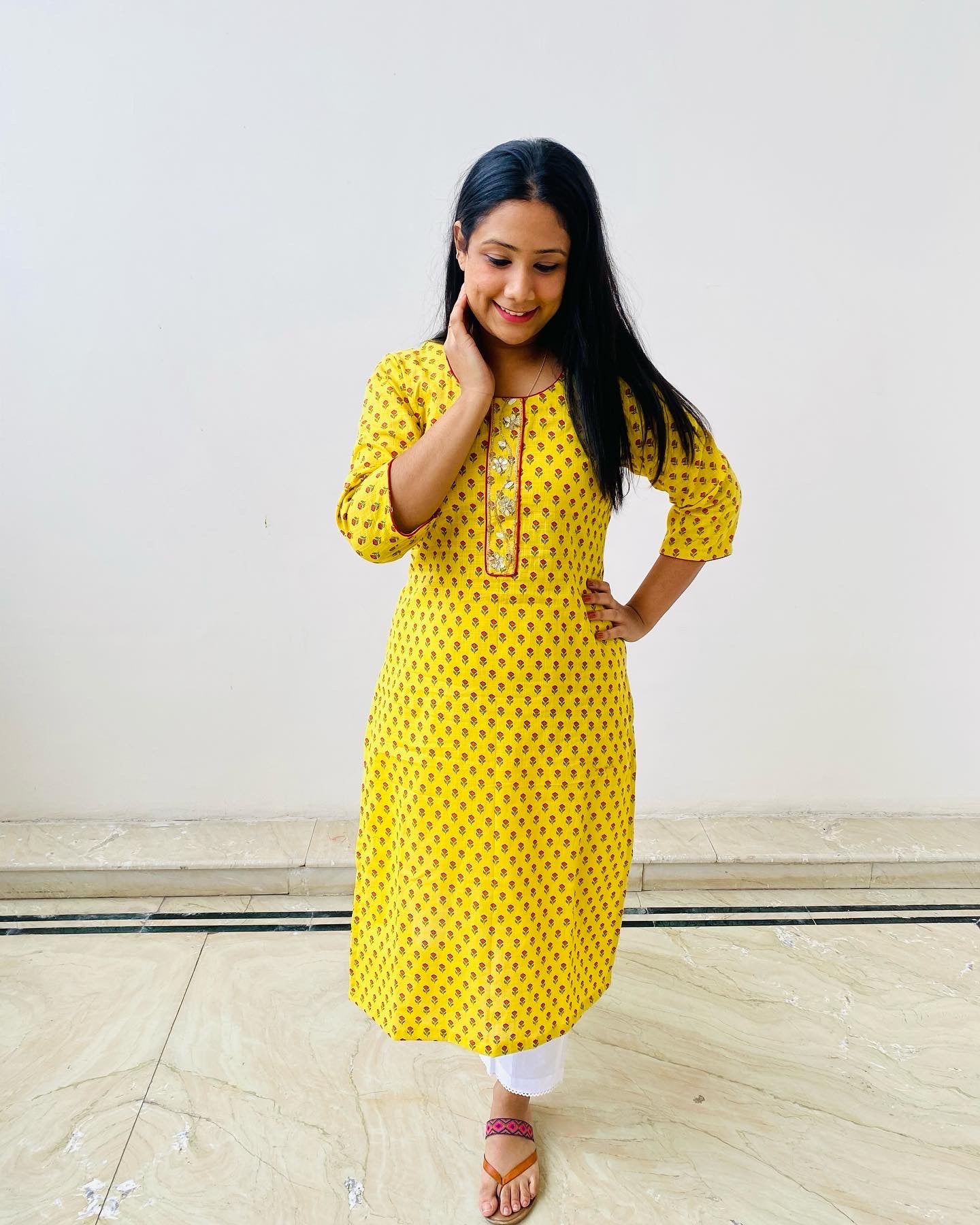 Sufia Necktie Kurti