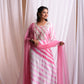 Pink Leheriya Suit Set