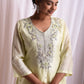 Bharya White Zardozi Suit Set