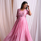 Gulbaagh Chanderi Pleated Gown