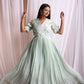 Yashi Pleated Gown