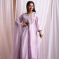 Lilac Sharara Kurti Set