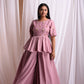Mauve Sharara Set