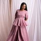 Mauve Sharara Set