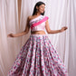 Gulabo One Shoulder Skirt Set