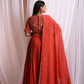 Rust Lehenga Set