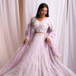 Lilac Pearl Lehenga